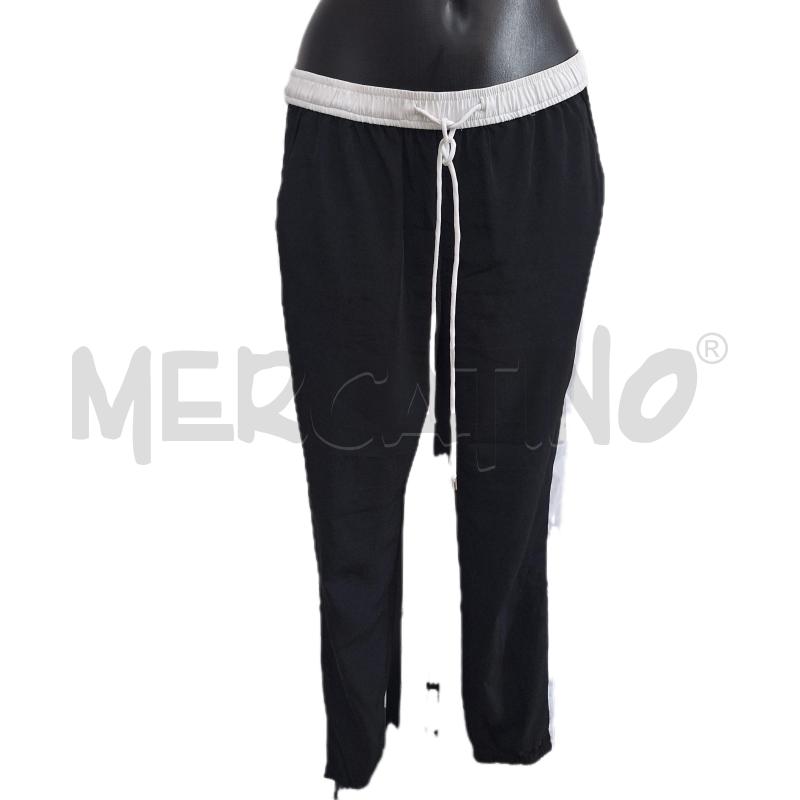 PANTALONE DONNA MICHAEL MICHAEL KORS NERO BIANCO | Mercatino dell'Usato Ottaviano 1