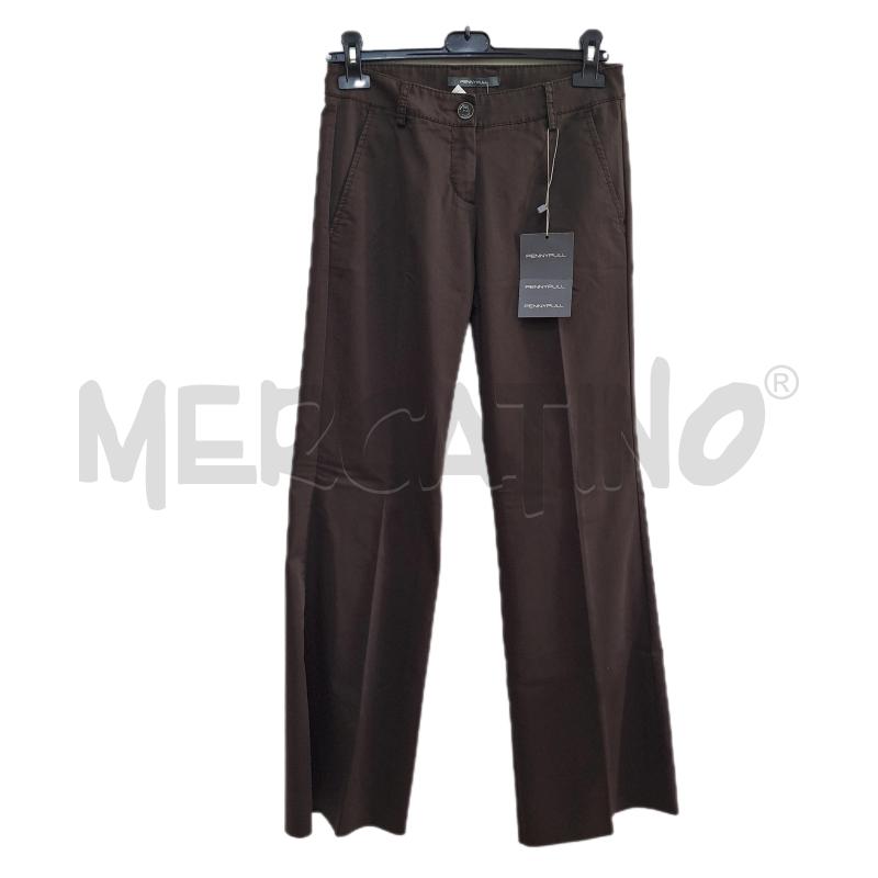 PANTALONE DONNA PENNYPULL MARRONE NUOVO | Mercatino dell'Usato Ottaviano 1