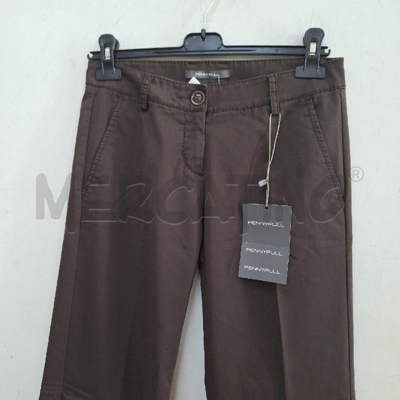 PANTALONE DONNA PENNYPULL MARRONE NUOVO | Mercatino dell'Usato Ottaviano 2