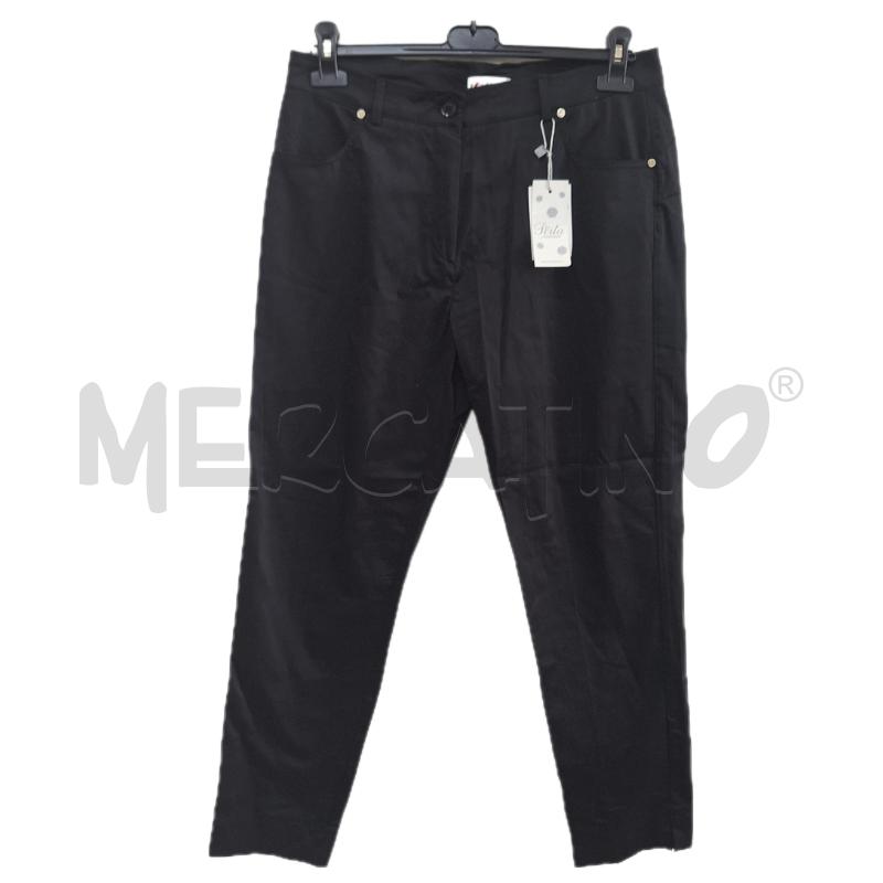 PANTALONE DONNA PERLA... BLU O NERO NUOVO | Mercatino dell'Usato Ottaviano 1