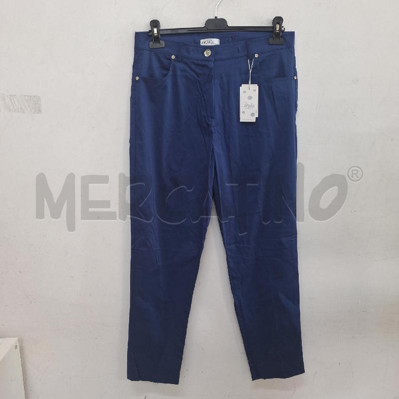 PANTALONE DONNA PERLA... BLU O NERO NUOVO | Mercatino dell'Usato Ottaviano 3