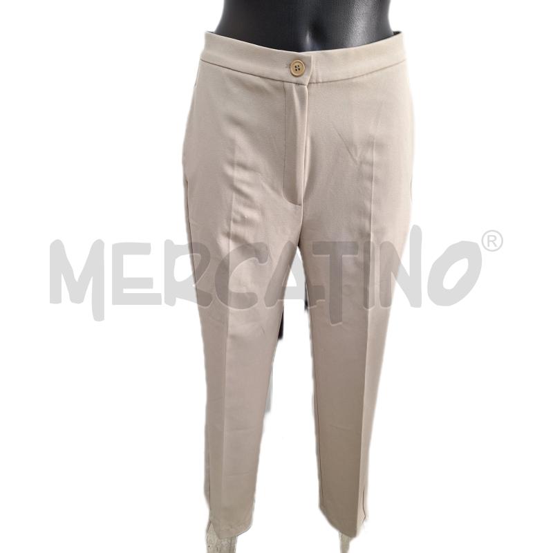 PANTALONE DONNA RINASCIMENTO BEIGE NUOVO | Mercatino dell'Usato Ottaviano 1