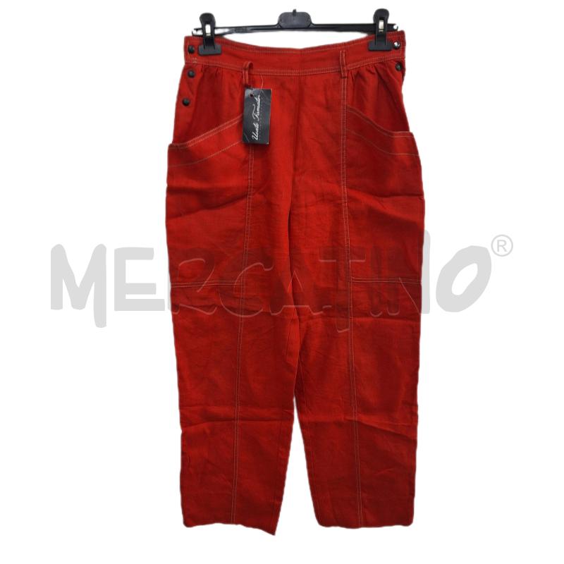 PANTALONE DONNA WEEKEND ROSSO LINO | Mercatino dell'Usato Ottaviano 1