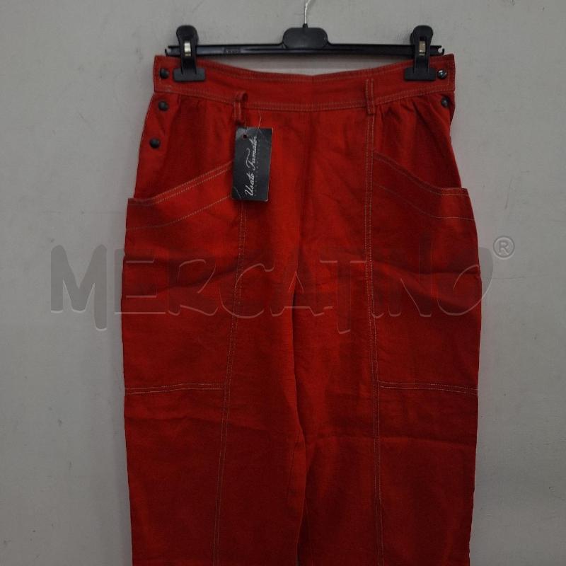 PANTALONE DONNA WEEKEND ROSSO LINO | Mercatino dell'Usato Ottaviano 2