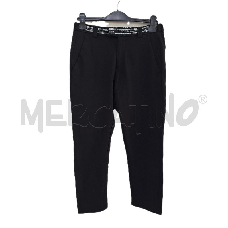 PANTALONE UOMO ALESSANDRO DELL'ACQUA NERO | Mercatino dell'Usato Ottaviano 1