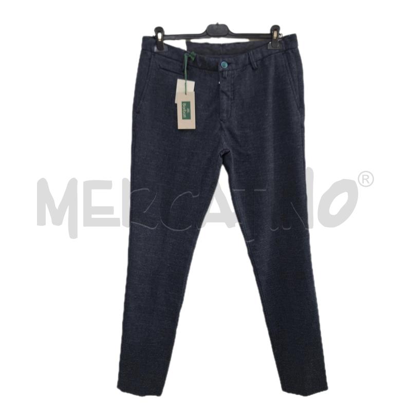 PANTALONE UOMO BARBATI BLU PUNTELLINATO NUOVO | Mercatino dell'Usato Ottaviano 1