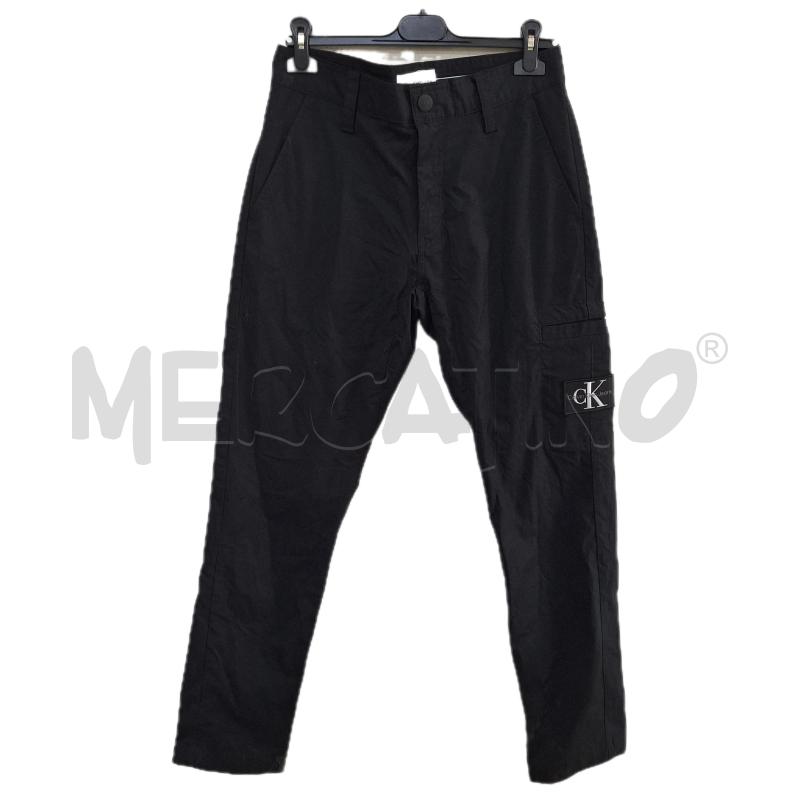PANTALONE UOMO CALVIN KLEIN NERO STEMMA | Mercatino dell'Usato Ottaviano 1