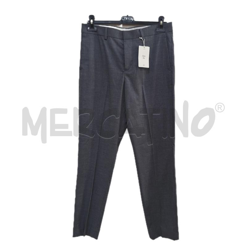 PANTALONE UOMO H&M GRIGIO SLIM FIT NUOVO | Mercatino dell'Usato Ottaviano 1