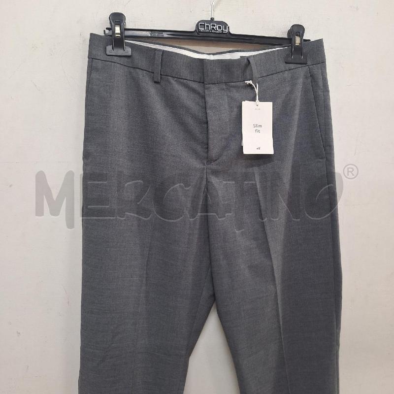 PANTALONE UOMO H&M GRIGIO SLIM FIT NUOVO | Mercatino dell'Usato Ottaviano 2