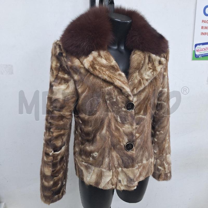 PELLICCIA DONNA SALVATORE FIORENTINO SFIORAMI COLLO PELLICCIA | Mercatino dell'Usato Ottaviano 2