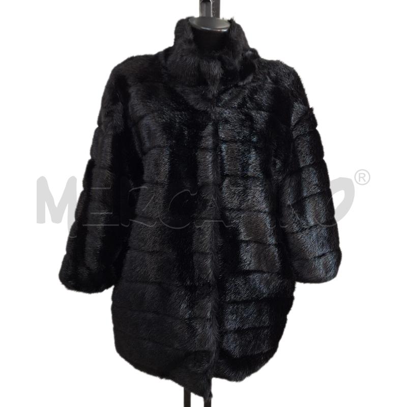 PELLICCIOTTO DONNA FRANCESCA CONOCI NERO | Mercatino dell'Usato Ottaviano 1
