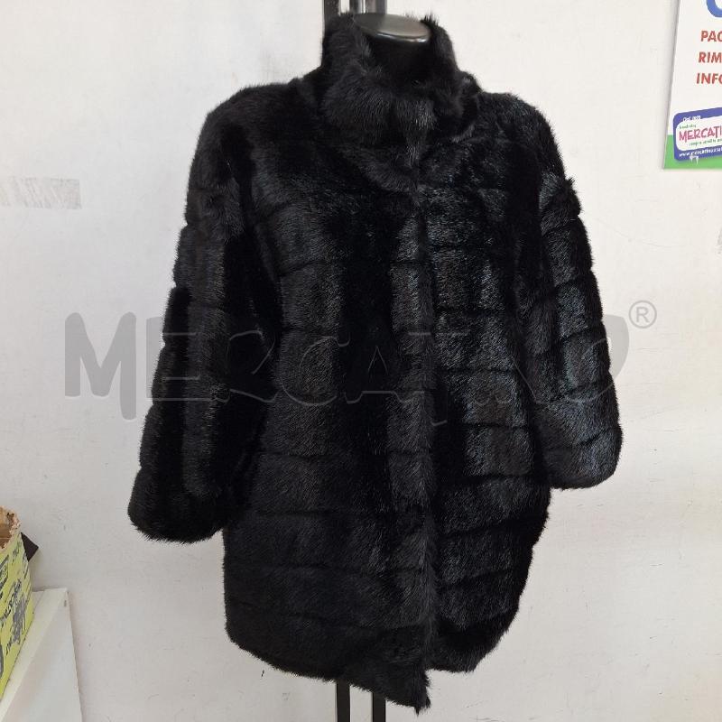 PELLICCIOTTO DONNA FRANCESCA CONOCI NERO | Mercatino dell'Usato Ottaviano 2