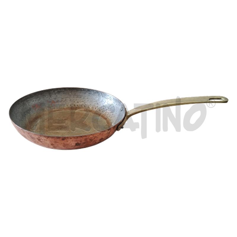 PENTOLA / PADELLA PICCOLA MANICO OTTONATA - 22 CM. | Mercatino dell'Usato Ottaviano 1