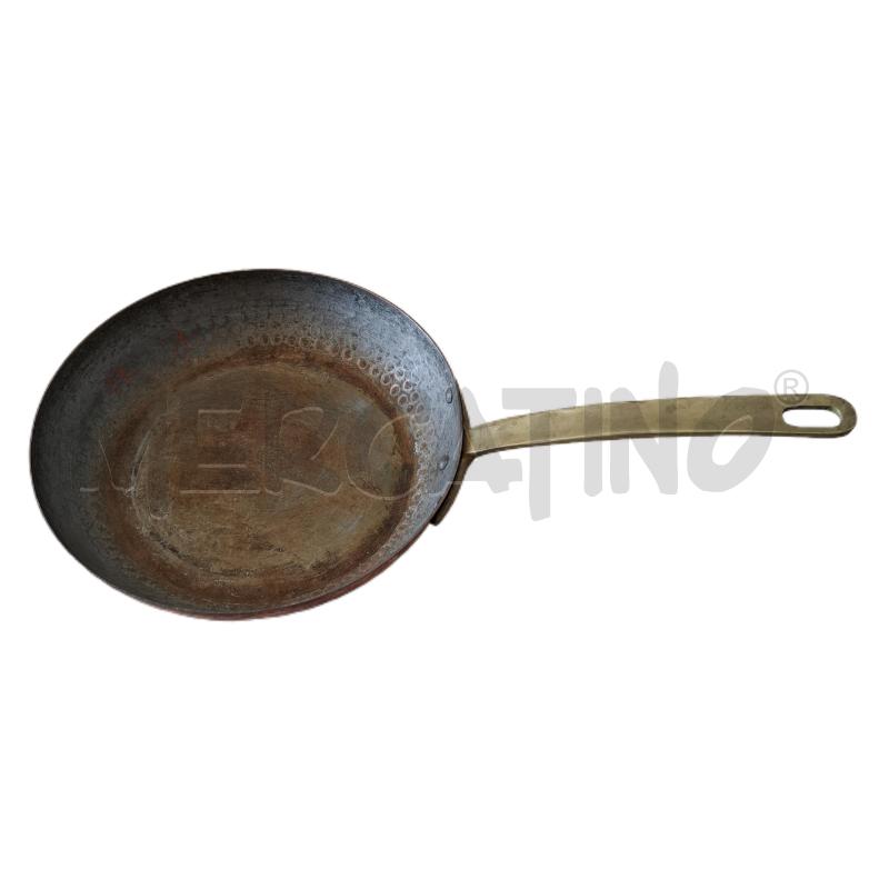 PENTOLA / PADELLA PICCOLA MANICO OTTONATA - 22 CM. | Mercatino dell'Usato Ottaviano 2