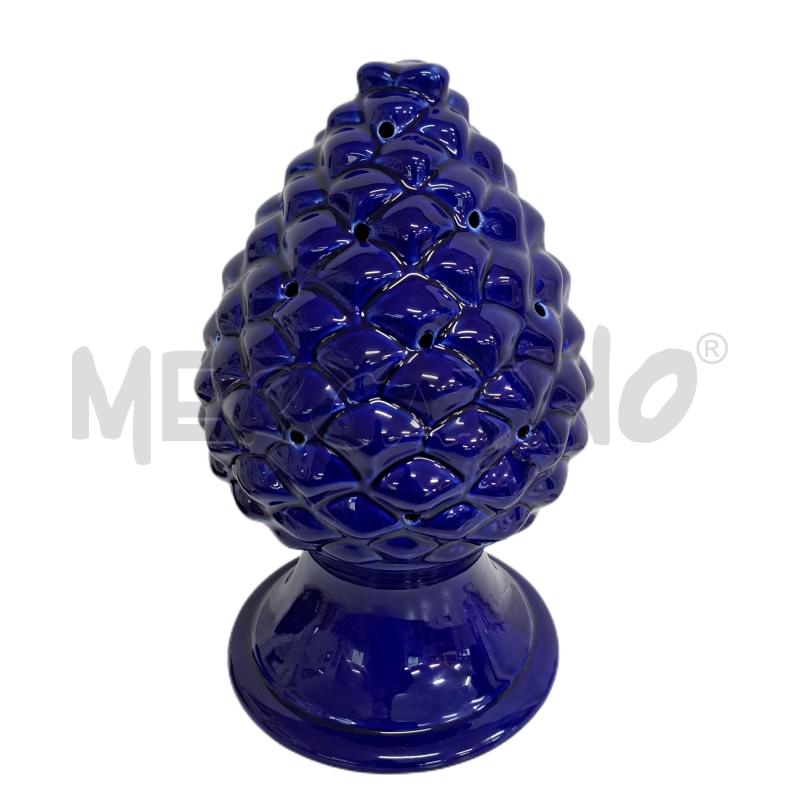 PIGNA CERAMICA BLU GRANDE LUCE - 30 CM. | Mercatino dell'Usato Ottaviano 1