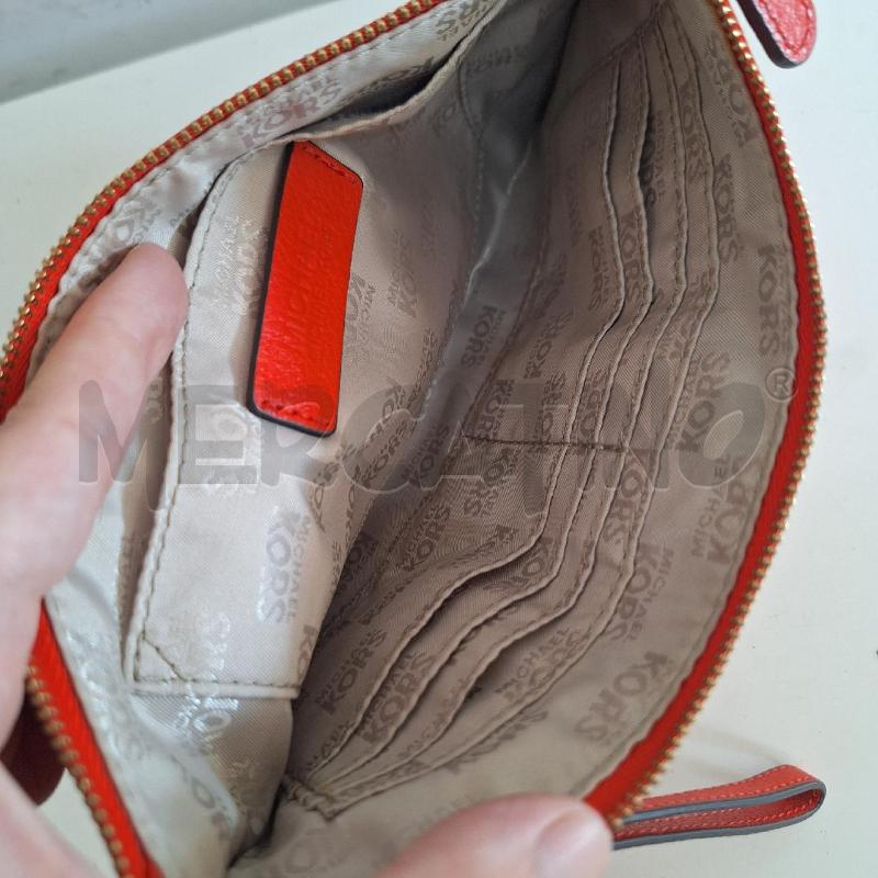 POCHETTE MICHAEL KORS ARANCIONE  | Mercatino dell'Usato Ottaviano 3