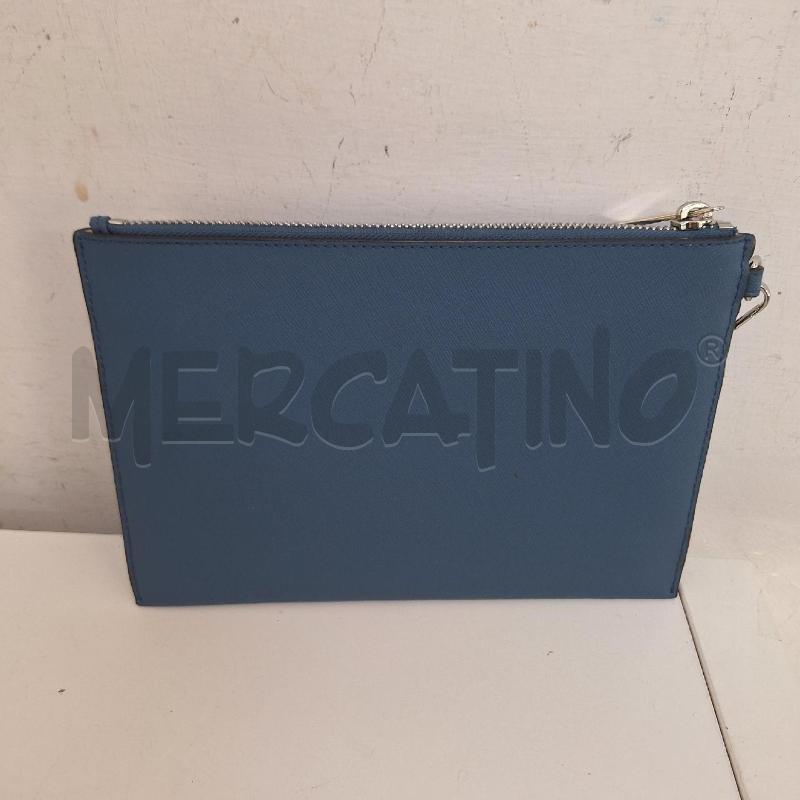 POCHETTE MICHAEL KORS CELESTE BLU  | Mercatino dell'Usato Ottaviano 3