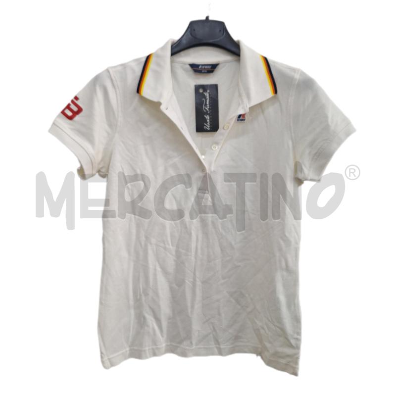 POLO DONNA KWAY BIANCO  | Mercatino dell'Usato Ottaviano 1