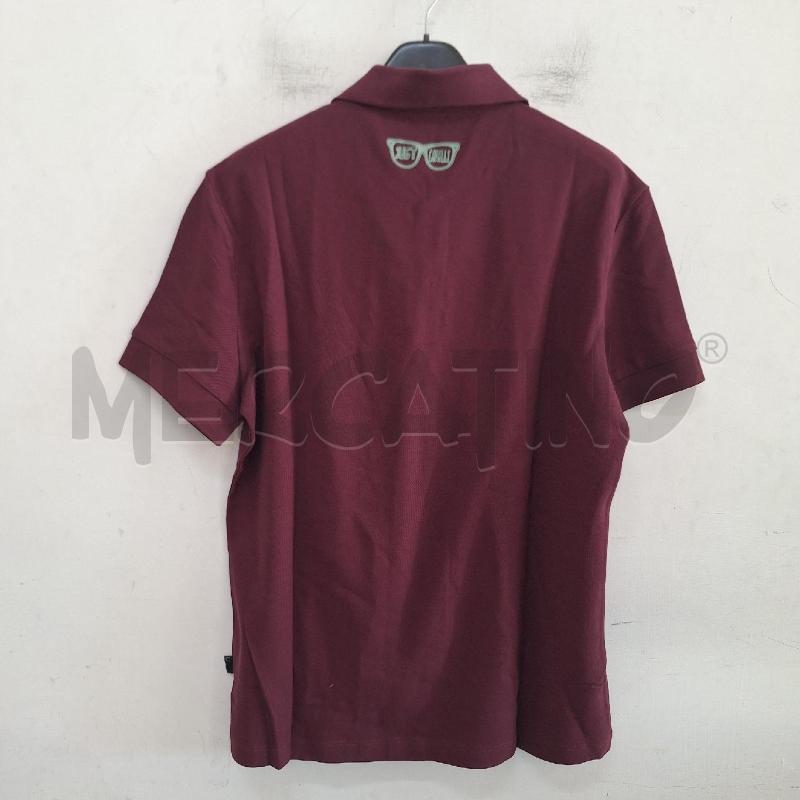 POLO UOMO JUST CAVALLI BORDEAUX NUOVO | Mercatino dell'Usato Ottaviano 3