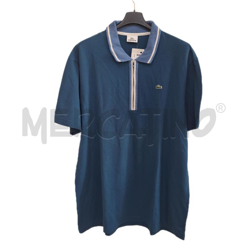 POLO UOMO LACOSTE BLU ZIP | Mercatino dell'Usato Ottaviano 1
