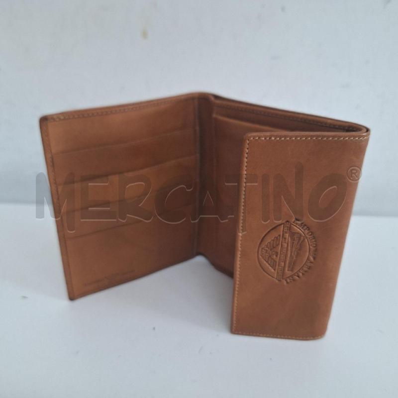 PORTA FOGLIO EMPORIO ARMANI CLOTH AND LEATHER FINERIES  | Mercatino dell'Usato Ottaviano 3