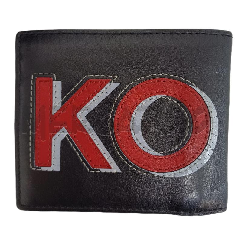 PORTA FOGLIO MICHAEL KORS NERO LOGO ROSSO | Mercatino dell'Usato Ottaviano 1