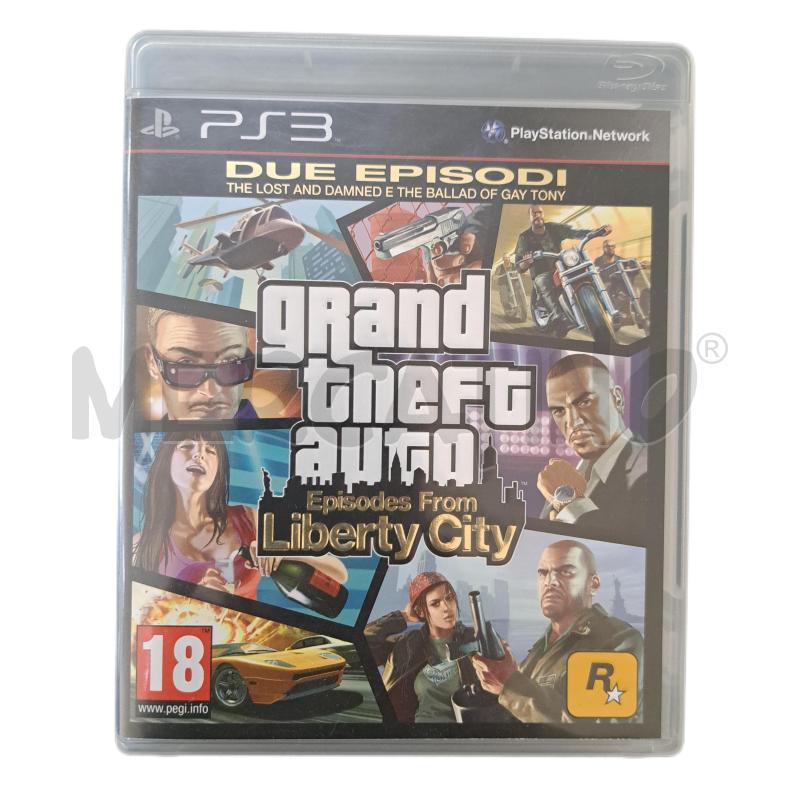 PS3 - GRAND THEFT AUTO EPISODES FROM LIBERTY CITY  | Mercatino dell'Usato Ottaviano 1
