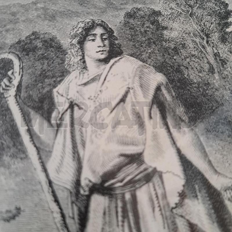 QUADRETTO GUSTAVO DORÉ TOBIA E L'ANGELO  | Mercatino dell'Usato Ottaviano 2