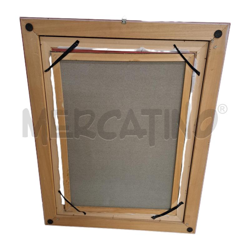 QUADRO BORGO VECCHIO CORNICE DORATA  | Mercatino dell'Usato Ottaviano 2