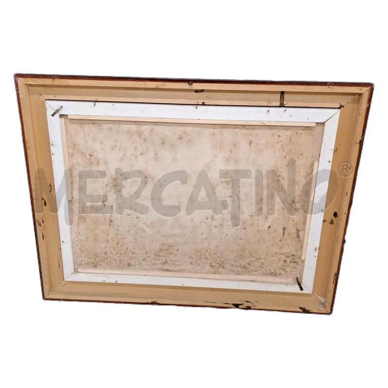 QUADRO FORESTA DIPINTO CORNICE LEGNO GHIRIGORI  | Mercatino dell'Usato Ottaviano 2