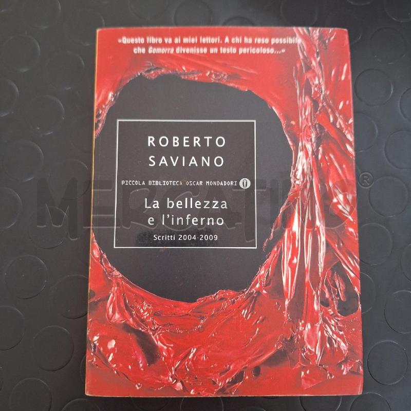 ROBERTO SAVIANO - LA BELLEZZA E L'INFERNO | Mercatino dell'Usato Ottaviano 1