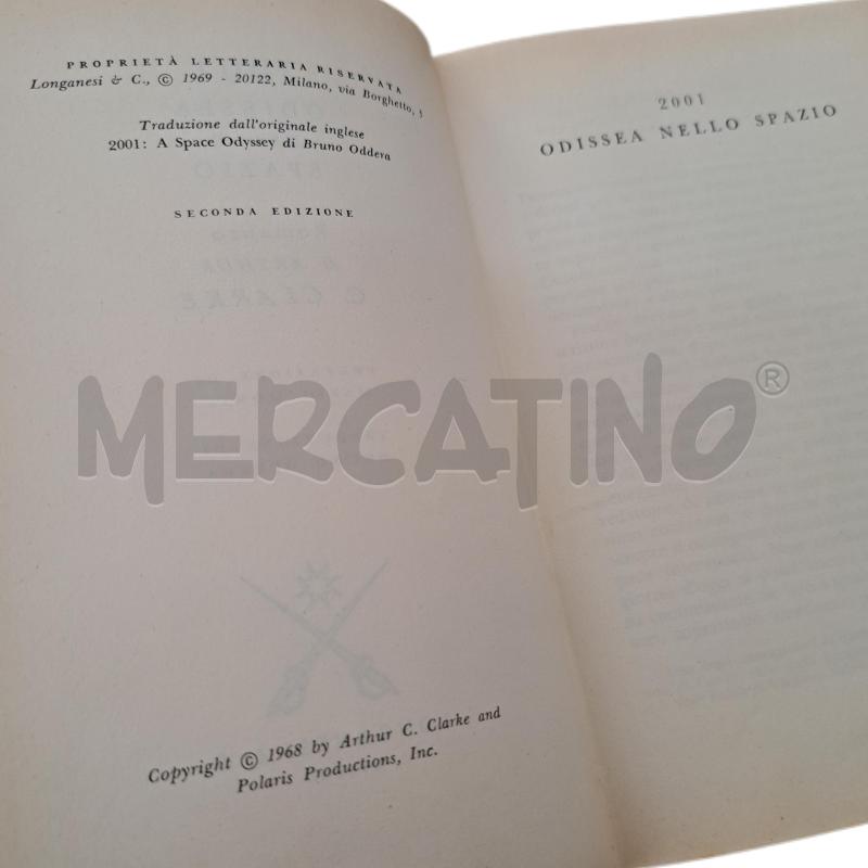 S. KUBRICK A. CLARKE - 2001 ODISSEA NELLO SPAZIO - 1968 | Mercatino dell'Usato Ottaviano 4