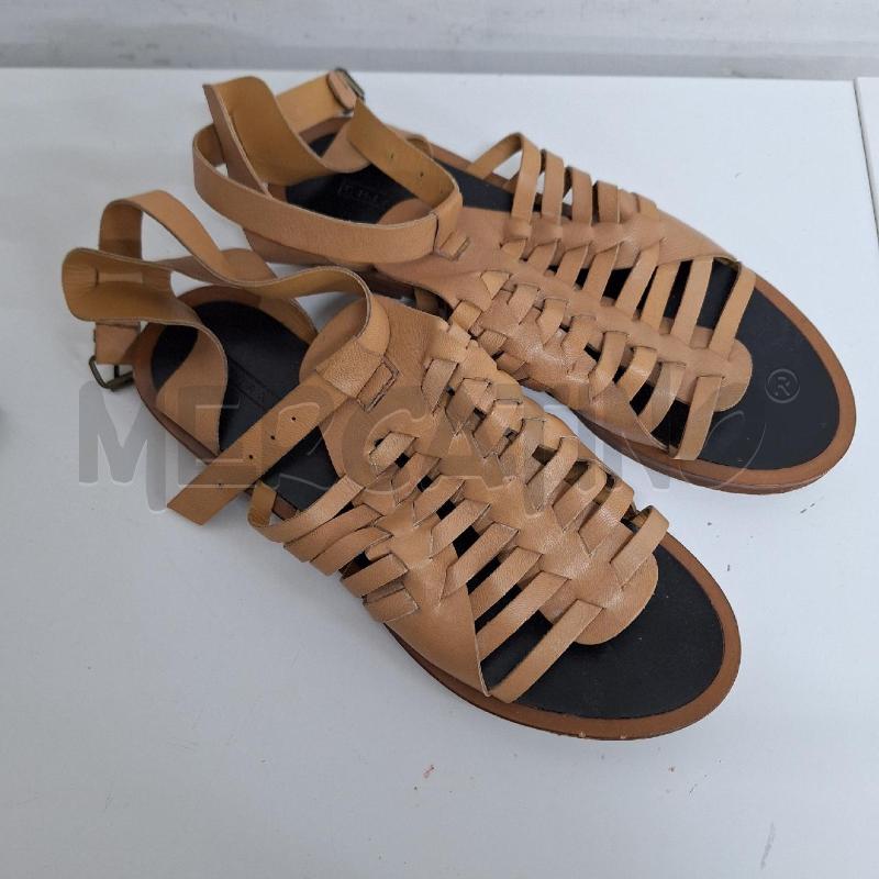 SANDALI DONNA CHIARINI BEIGE PELLE | Mercatino dell'Usato Ottaviano 2