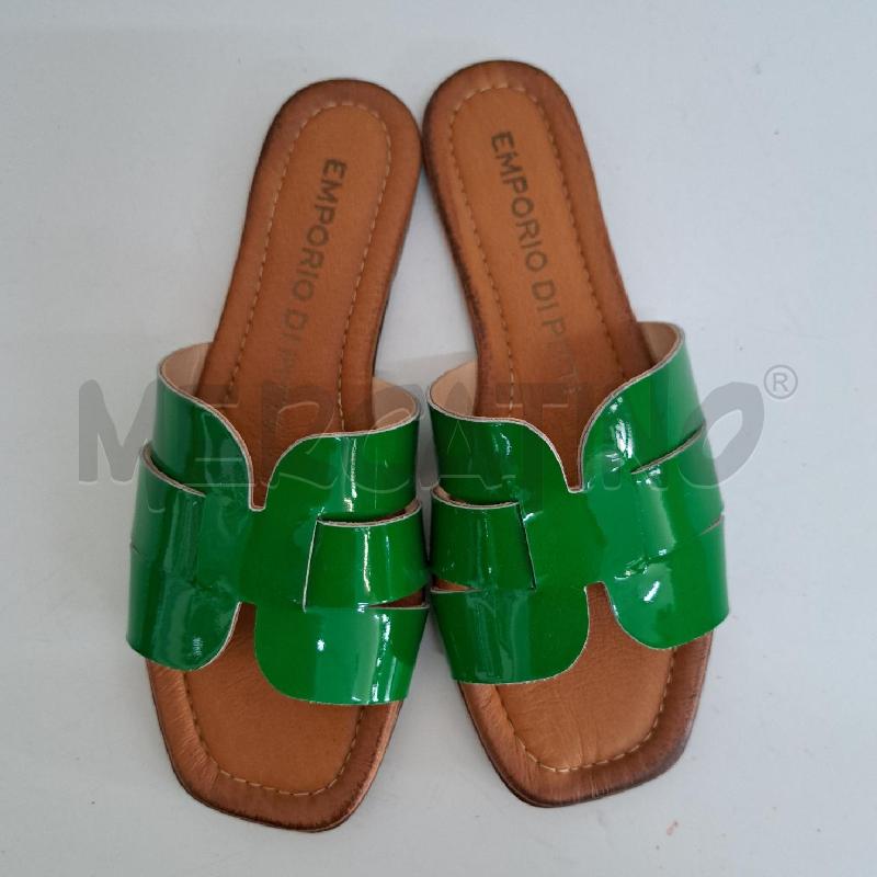SANDALI DONNA EMPORIO DI PITTI VERDE | Mercatino dell'Usato Ottaviano 2