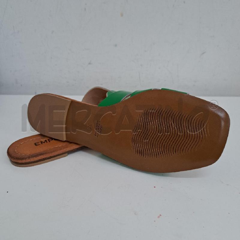 SANDALI DONNA EMPORIO DI PITTI VERDE | Mercatino dell'Usato Ottaviano 4
