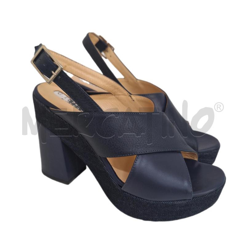 SANDALI DONNA GP PER NOY BLU JEANS | Mercatino dell'Usato Ottaviano 1