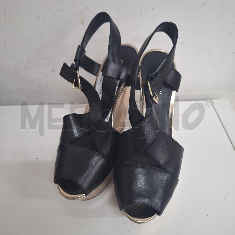 SANDALI DONNA GUESS NERO ZEPPA | Mercatino dell'Usato Ottaviano 2