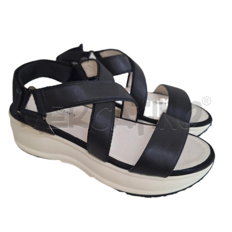 SANDALI DONNA LUMBERJACK NERO SUOLA BIANCO NUOVO | Mercatino dell'Usato Ottaviano 1