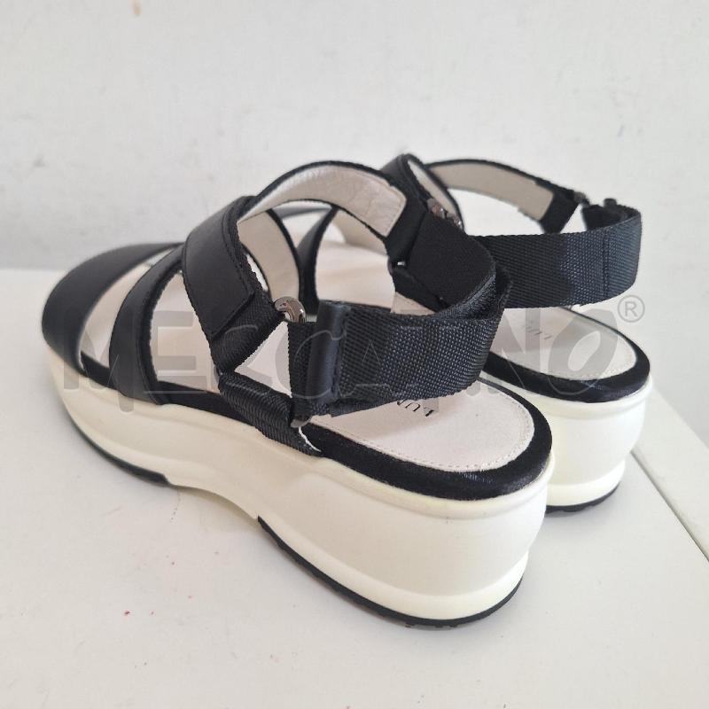 SANDALI DONNA LUMBERJACK NERO SUOLA BIANCO NUOVO | Mercatino dell'Usato Ottaviano 3