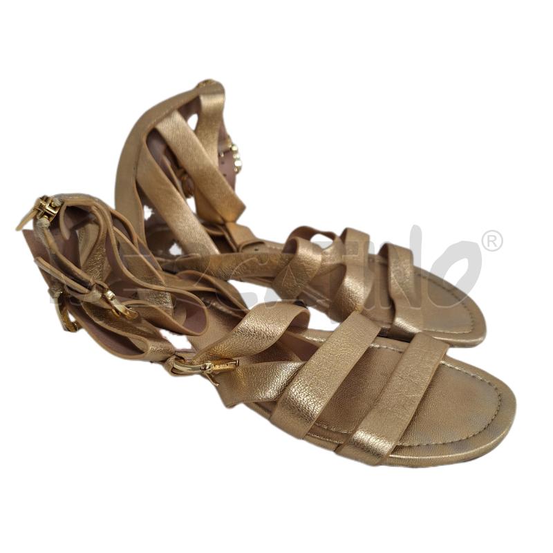 SANDALI DONNA MICHAEL MICHAEL KORS DORATO | Mercatino dell'Usato Ottaviano 1