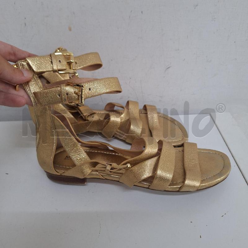 SANDALI DONNA MICHAEL MICHAEL KORS DORATO | Mercatino dell'Usato Ottaviano 2