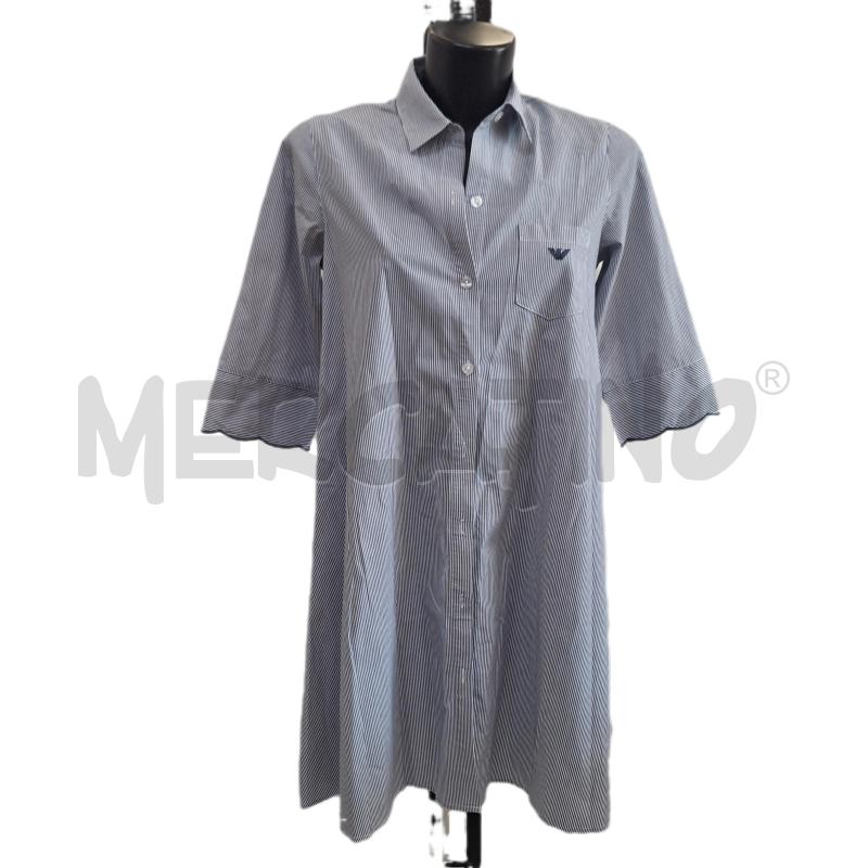 SCAMICIATO EMPORIO ARMANI UNDERWEAR BLU RIGHE  | Mercatino dell'Usato Ottaviano 1