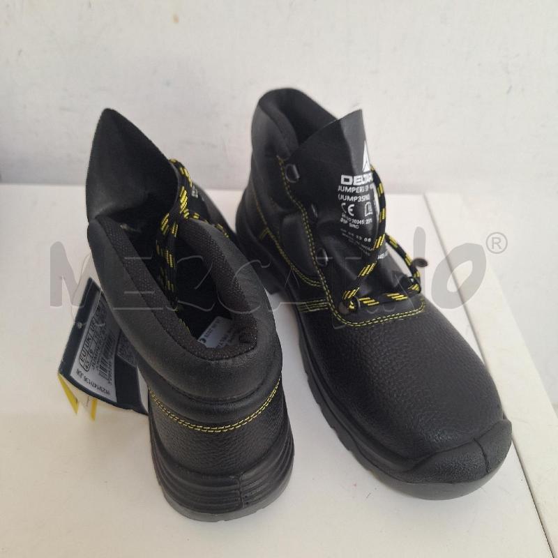 SCARPE ANTINFORTUNISTICHE DELTAPLUS NERO NUOVO 43 | Mercatino dell'Usato Ottaviano 3