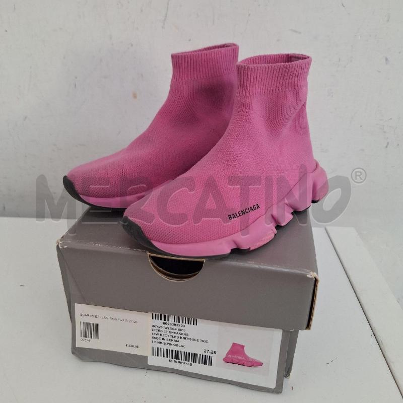 SCARPE BAMBINA BALENCIAGA FUCSIA | Mercatino dell'Usato Ottaviano 5