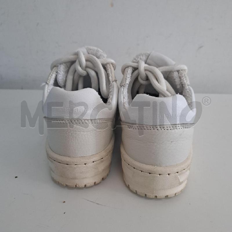 SCARPE BAMBINA CHIARA FERRAGNI BIANCO MARRONE | Mercatino dell'Usato Ottaviano 4
