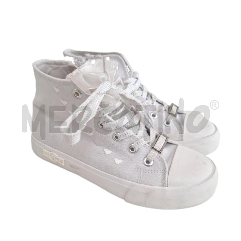 SCARPE BAMBINA CULT YOUNG BIANCO CUORI | Mercatino dell'Usato Ottaviano 1