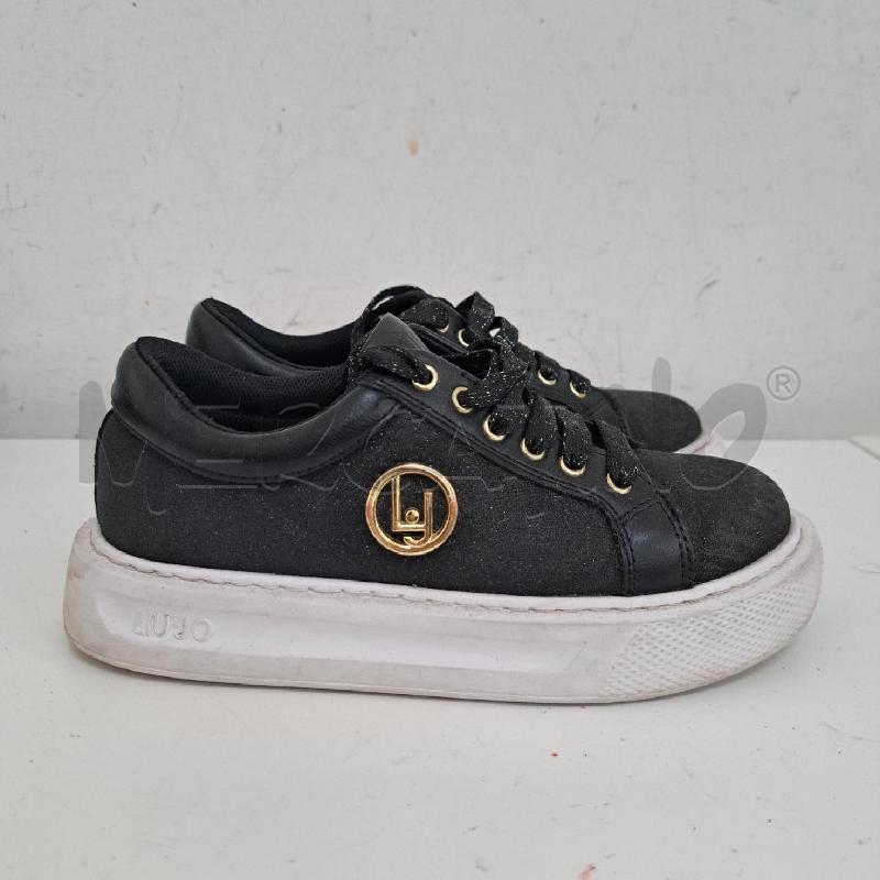 SCARPE BAMBINA LIU-JO NERO LAMINATO | Mercatino dell'Usato Ottaviano 2