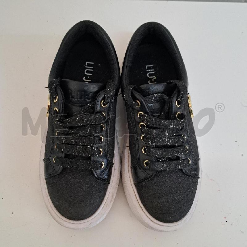 SCARPE BAMBINA LIU-JO NERO LAMINATO | Mercatino dell'Usato Ottaviano 3