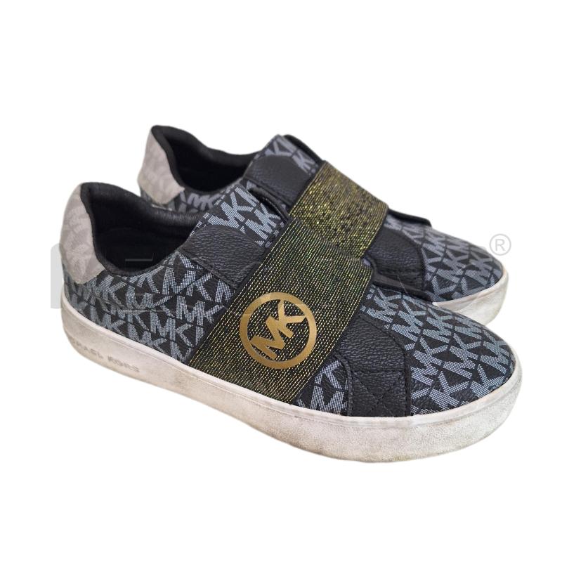 SCARPE BAMBINA MICHAEL KORS NERO LOGO  | Mercatino dell'Usato Ottaviano 1
