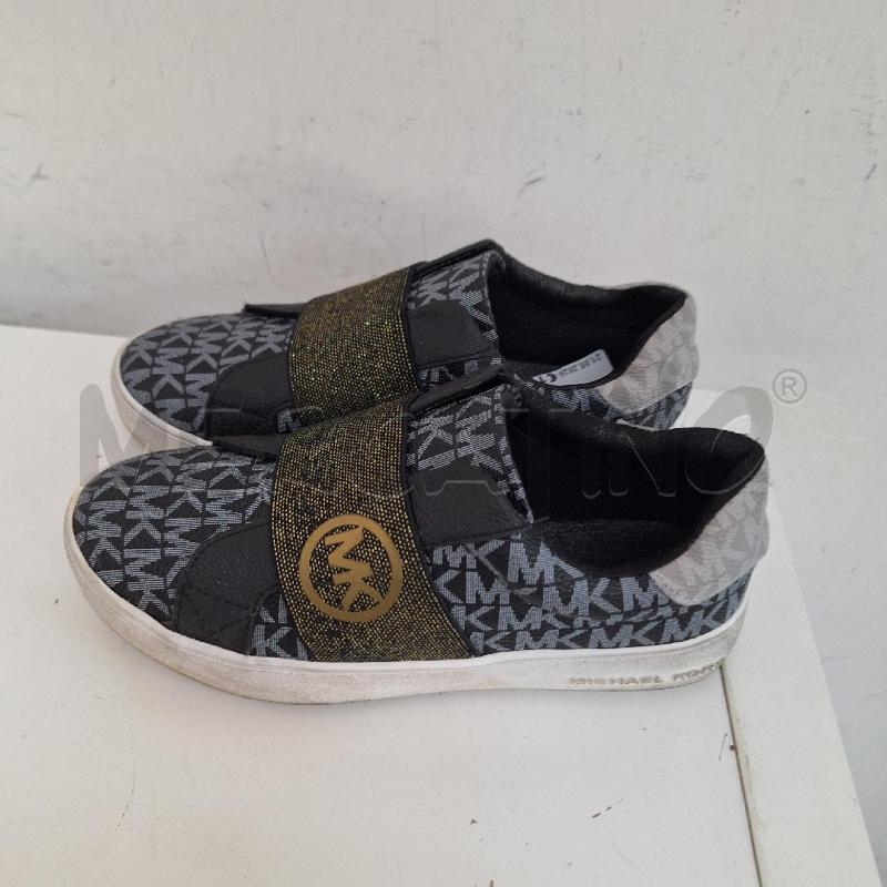 SCARPE BAMBINA MICHAEL KORS NERO LOGO  | Mercatino dell'Usato Ottaviano 2